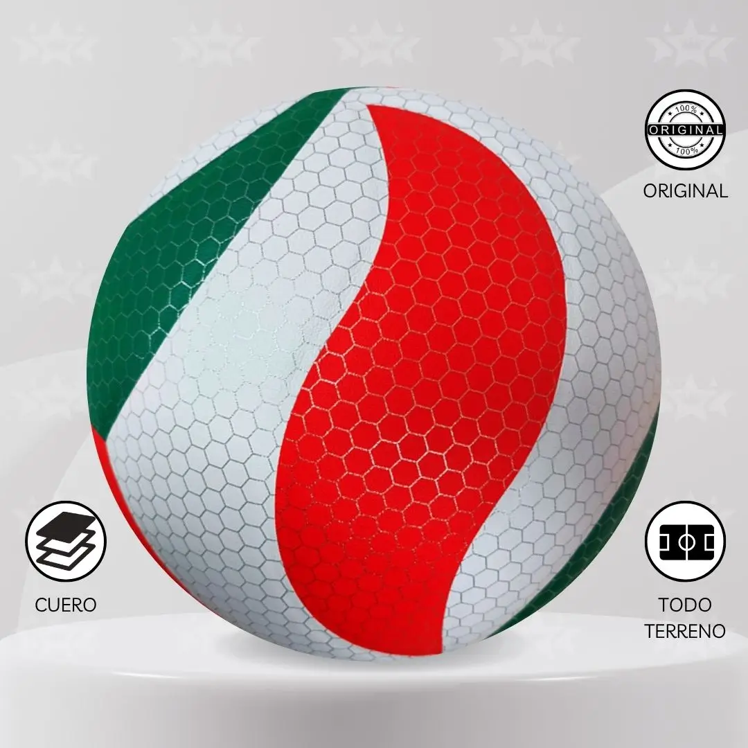 PELOTA DE VOLEY ONEBALL CUERO PU - DISEÑO PANAL VB5060 / VB5090 - Imagen 4